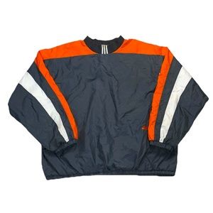Insane Rare 90s Gray & Orange Adidas Windbreaker